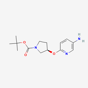 (R)-tert-Butyl 3-(5-aminopyridin-2-yloxy)pyrrolidine-1-carboxylate