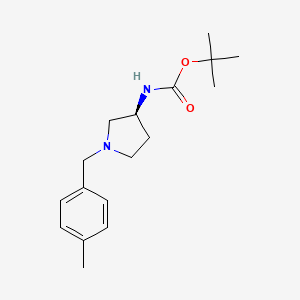 (S)-tert-Butyl 1-(4-methylbenzyl)pyrrolidin-3-ylcarbamate
