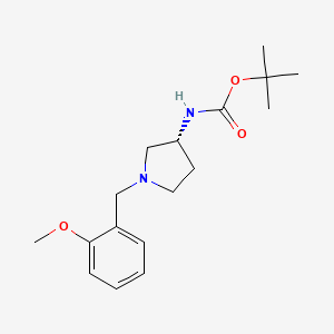 (R)-tert-Butyl 1-(2-methoxybenzyl)pyrrolidin-3-ylcarbamate