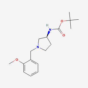 (S)-tert-Butyl 1-(2-methoxybenzyl)pyrrolidin-3-ylcarbamate