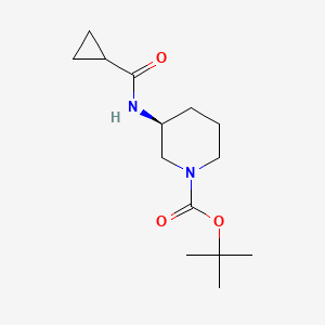(S)-tert-Butyl 3-cyclopropaneamidopiperidine-1-carboxylate