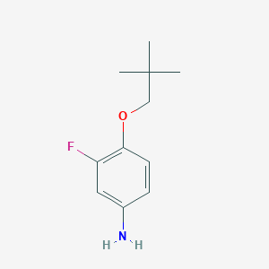 3-Fluoro-4-(neopentyloxy)aniline