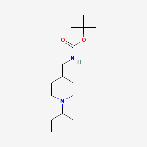 tert-Butyl [1-(pentan-3-yl)piperidin-4-yl]methylcarbamate