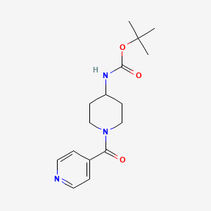 tert-Butyl 1-isonicotinoylpiperidin-4-ylcarbamate