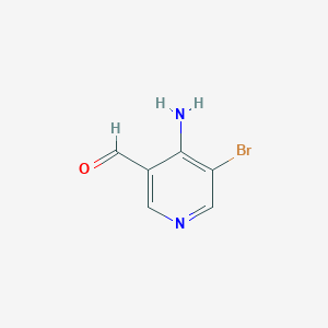 molecular formula C6H5BrN2O B3027462 4-氨基-5-溴烟酰醛 CAS No. 1289001-34-8