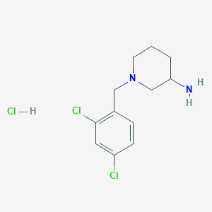 1-(2,4-Dichlorobenzyl)piperidin-3-amine hydrochloride