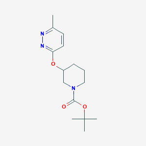 tert-Butyl 3-((6-methylpyridazin-3-yl)oxy)piperidine-1-carboxylate