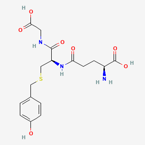 molecular formula C17H23N3O7S B3027505 S-(4-羟基苄基)谷胱甘肽 CAS No. 129636-38-0