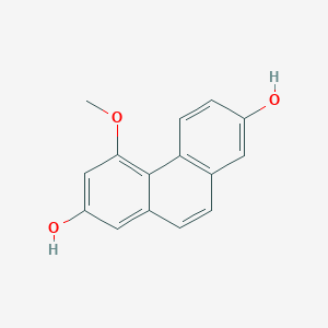 molecular formula C15H12O3 B3027515 Flavanthrinin CAS No. 130827-45-1