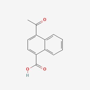 molecular formula C13H10O3 B3027532 4-乙酰萘-1-甲酸 CAS No. 131986-05-5