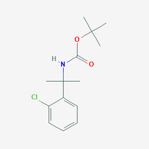 tert-Butyl N-[2-(2-chlorophenyl)propan-2-yl]carbamate