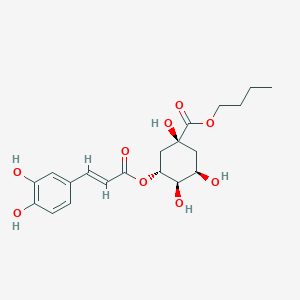 molecular formula C20H26O9 B3027543 Butyl chlorogenate CAS No. 132741-56-1