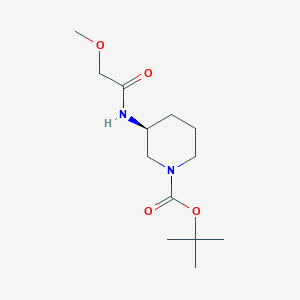 (S)-tert-Butyl 3-(2-methoxyacetamido)piperidine-1-carboxylate