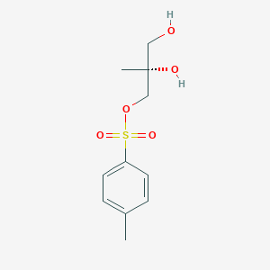 molecular formula C11H16O5S B3027575 (R)-2,3-二羟基-2-甲基丙基4-甲苯磺酸酯 CAS No. 133868-47-0