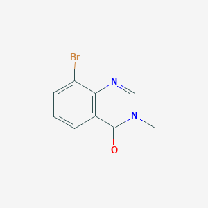 molecular formula C9H7BrN2O B3027580 8-Bromo-3-methylquinazolin-4(3H)-one CAS No. 1341038-12-7