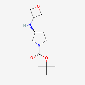 (S)-tert-Butyl 3-(oxetan-3-ylamino)pyrrolidine-1-carboxylate