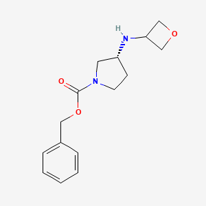 (R)-Benzyl 3-(oxetan-3-ylamino)pyrrolidine-1-carboxylate