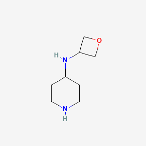molecular formula C8H16N2O B3027609 N-(Oxetan-3-yl)piperidin-4-amine CAS No. 1349716-31-9