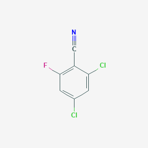 molecular formula C7H2Cl2FN B3027616 2,4-Dichloro-6-fluorobenzonitrile CAS No. 1349718-98-4