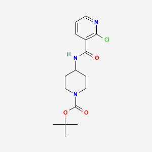 tert-Butyl 4-(2-chloronicotinamido)piperidine-1-carboxylate