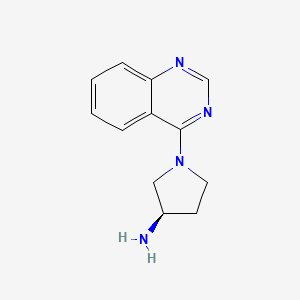 (3R)-1-(Quinazolin-4-yl)pyrrolidin-3-amine