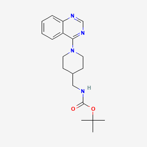 tert-Butyl N-[1-(quinazolin-4-yl)piperidin-4-yl]methylcarbamate