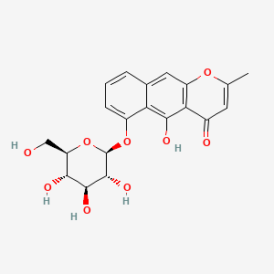 molecular formula C20H20O9 B3027735 Cassiaside CAS No. 13709-03-0