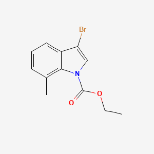 Ethyl 3-Bromo-7-methylindole-1-carboxylate