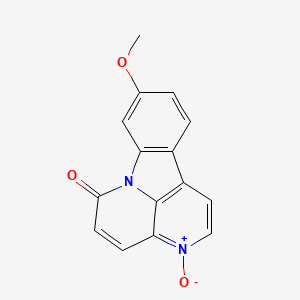 molecular formula C15H10N2O3 B3027750 9-Methoxycanthin-6-one N-oxide CAS No. 137739-74-3