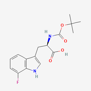 Boc-7-Fluoro-D-tryptophan