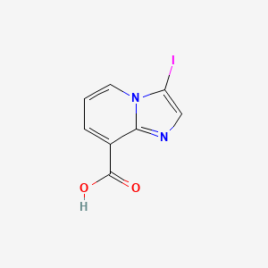3-Iodoimidazo[1,2-a]pyridine-8-carboxylic acid