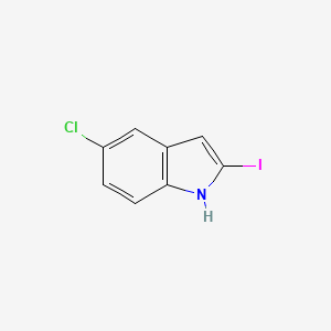 molecular formula C8H5ClIN B3027787 5-Chloro-2-iodo-1H-indole CAS No. 1388032-50-5