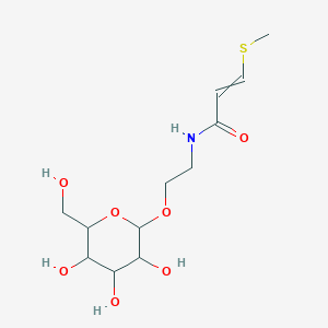 molecular formula C12H21NO7S B3027788 Entadamide A glucoside CAS No. 138916-58-2