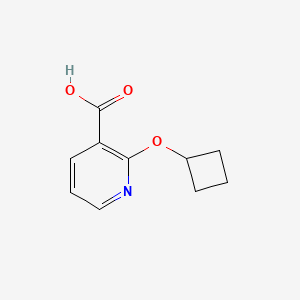 molecular formula C10H11NO3 B3027800 2-环丁氧基吡啶-3-羧酸 CAS No. 1393330-47-6