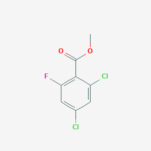molecular formula C8H5Cl2FO2 B3027822 Methyl 2,4-dichloro-6-fluorobenzoate CAS No. 1398504-37-4