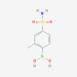 2-Methyl-4-sulfamoylphenylboronic acid