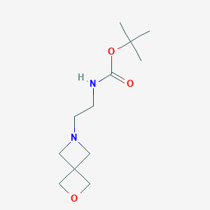 Tert-butyl (2-(2-oxa-6-azaspiro[3.3]heptan-6-yl)ethyl)carbamate