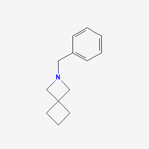 molecular formula C13H17N B3027854 2-Benzyl-2-azaspiro[3.3]heptane CAS No. 1416438-72-6