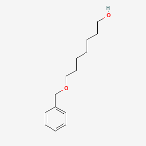 molecular formula C14H22O2 B3027878 7-(Benzyloxy)-1-heptanol CAS No. 141943-06-8