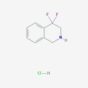 4,4-Difluoro-1,2,3,4-tetrahydroisoquinoline hydrochloride