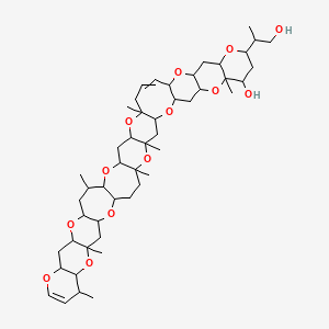 Brevetoxin B, 42-deoxo-41,43-dihydro-42-hydroxy-