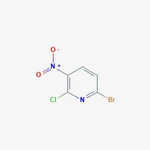 molecular formula C5H2BrClN2O2 B3027904 6-Bromo-2-chloro-3-nitropyridine CAS No. 1430341-84-6