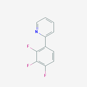 2-(2,3,4-Trifluorophenyl)pyridine