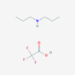 molecular formula C8H16F3NO2 B3027918 1-Propanamine, N-propyl-, trifluoroacetate CAS No. 143651-07-4