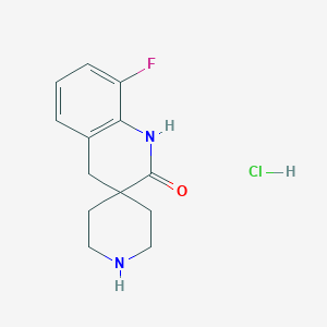 8'-Fuoro-2',4'-dihydro-1'H-spiro[piperidine-4,3'-quinoline]-2'-one hydrochloride