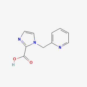 1-(Pyridin-2-ylmethyl)-1H-imidazole-2-carboxylic acid