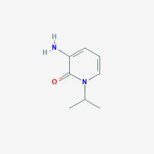 molecular formula C8H12N2O B3027953 3-Amino-1-(propan-2-yl)-1,2-dihydropyridin-2-one CAS No. 1439900-41-0