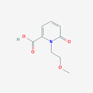 1-(2-Methoxyethyl)-6-oxo-1,6-dihydropyridine-2-carboxylic acid