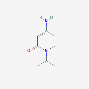 molecular formula C8H12N2O B3027961 4-氨基-1-异丙基吡啶-2(1H)-酮 CAS No. 1439902-59-6