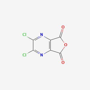 molecular formula C6Cl2N2O3 B3027981 2,3-Dichlorofuro[3,4-b]pyrazine-5,7-dione CAS No. 144692-85-3